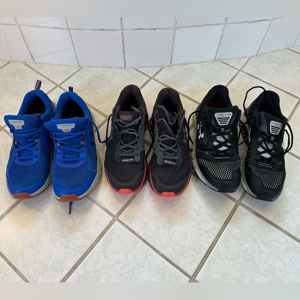 Lot of 3, Under Armour 10.5